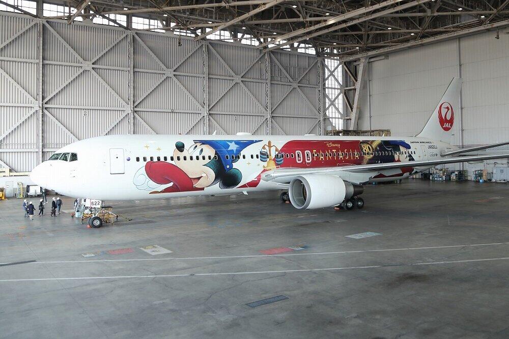 専用！JAL ミッキーマウス ボーイング747 747の初代ディズニー機“JAL