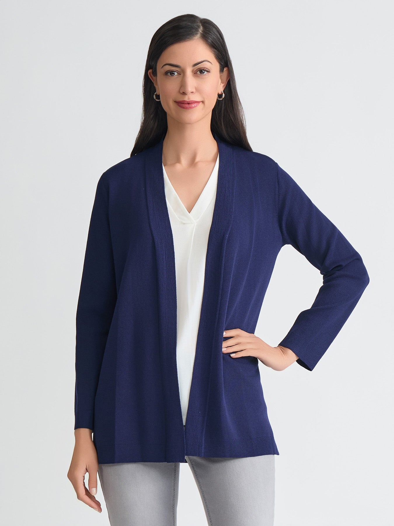 Open Front Icon Cardigan