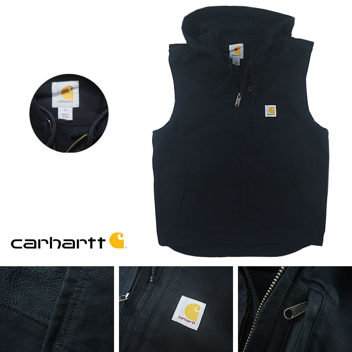Carhartt カーハート フードベスト 裏地フリース KNOXVILLE VEST