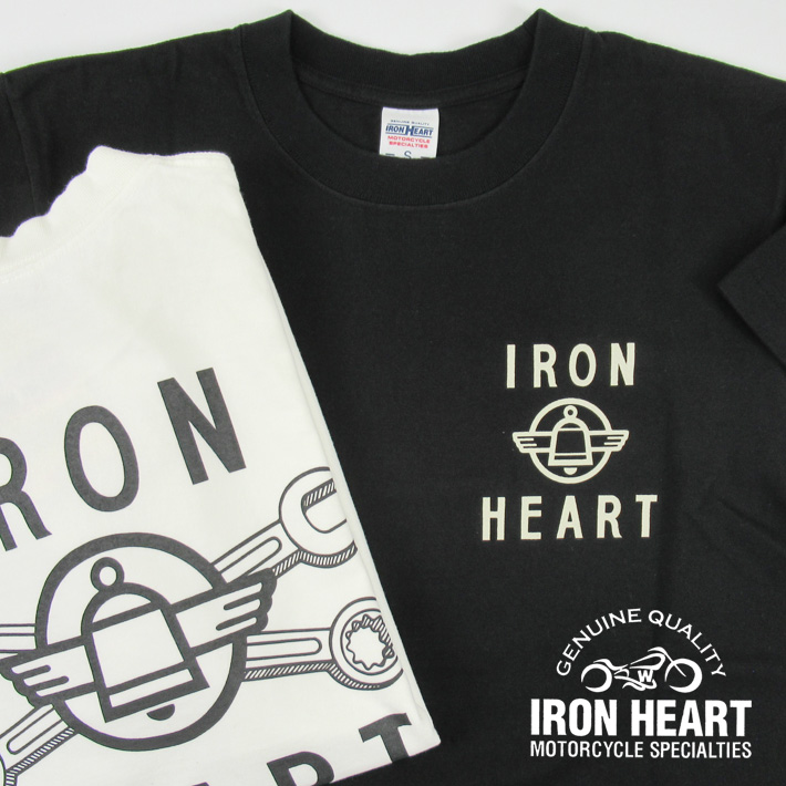 IRON HEART アイアンハート 7.5oz 半袖プリントTシャツ IHT-2406