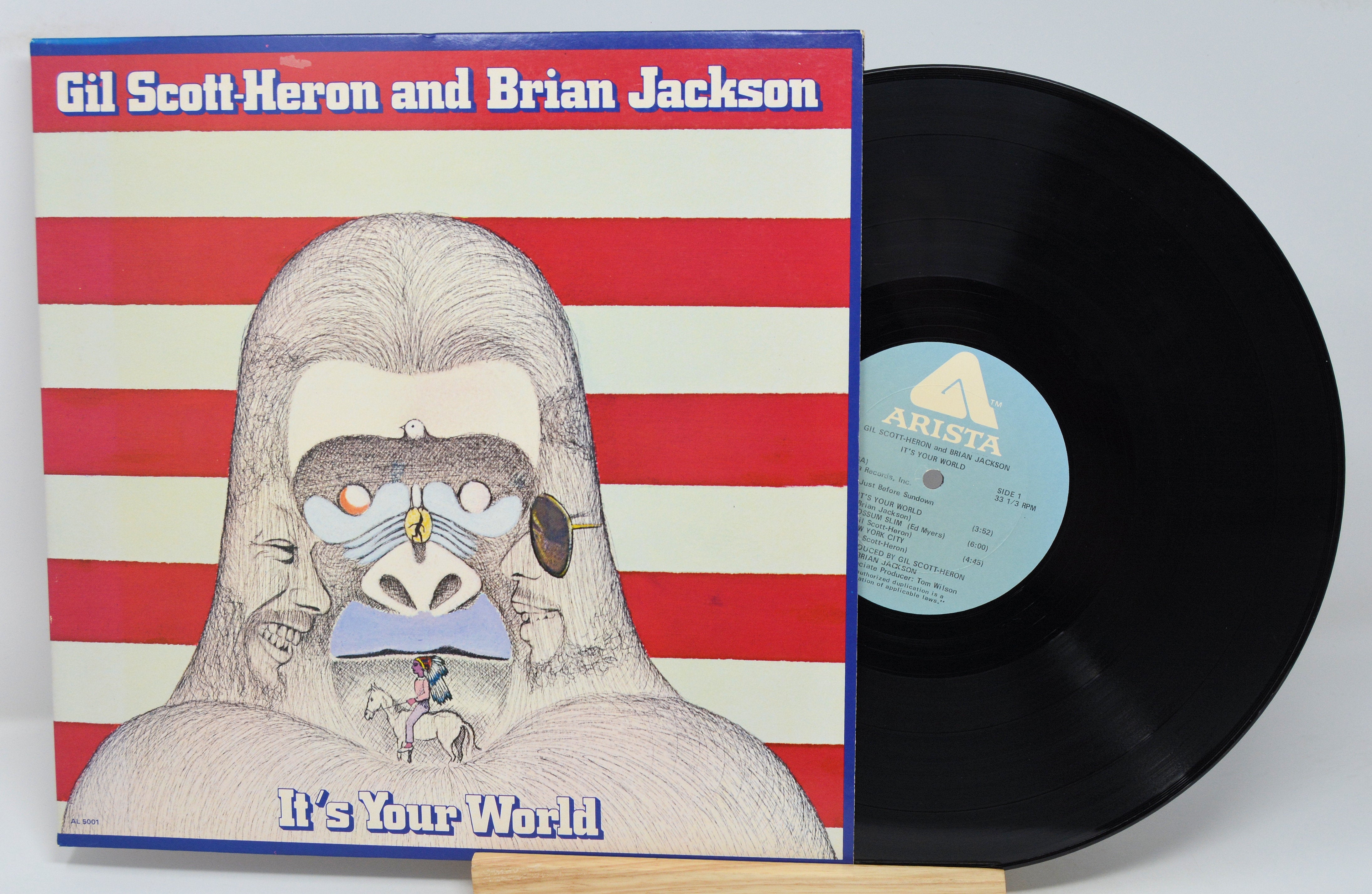 Gil Scott-Heron and Brian Jackson - It's Your World, Vinyl Record