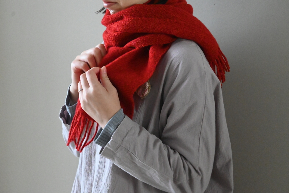 みちのくあかね会 赤いマフラー - ウェブショップ - jokogumo - よこぐも