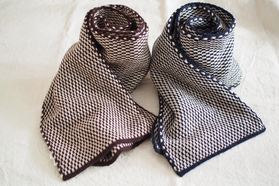 ウールジャカード マフラー（yourwear) - ウェブショップ - jokogumo