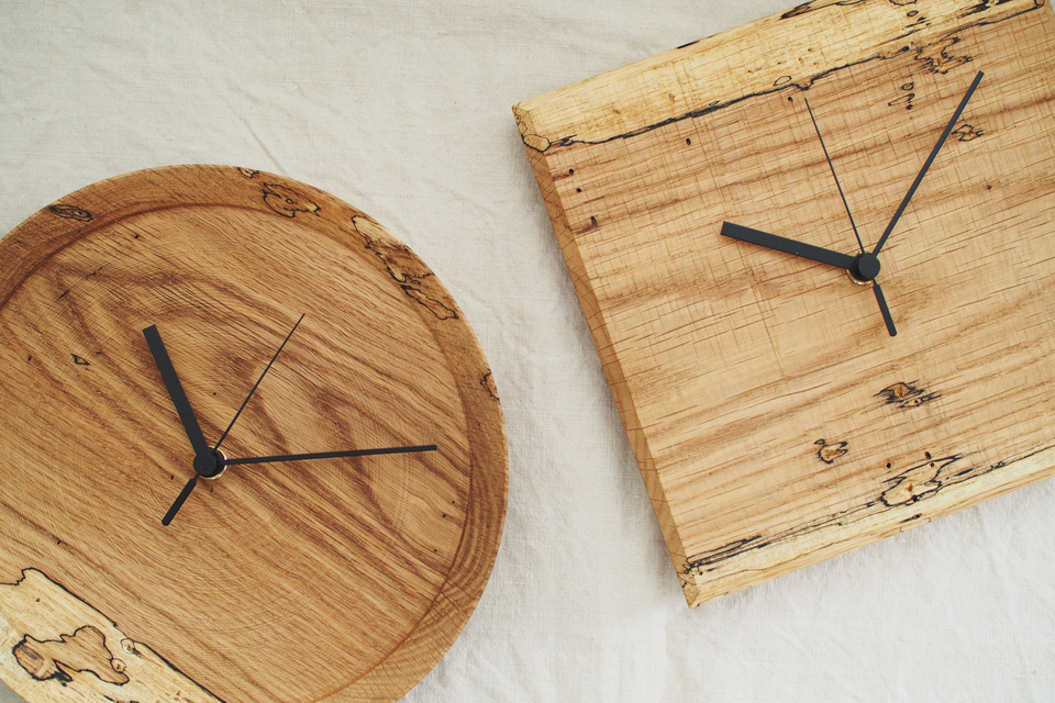 RetRe 虫喰いの壁掛け時計 - ウェブショップ - jokogumo - よこぐも