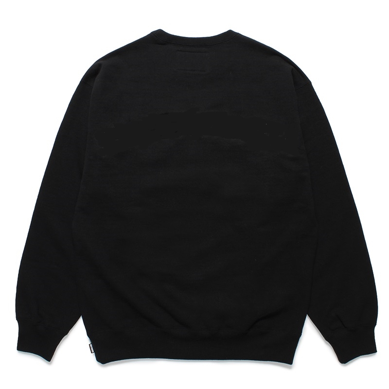 WACKO MARIA/HEAVY WEIGHT CREW NECK SWEAT SHIRT（BLACK）［クルー