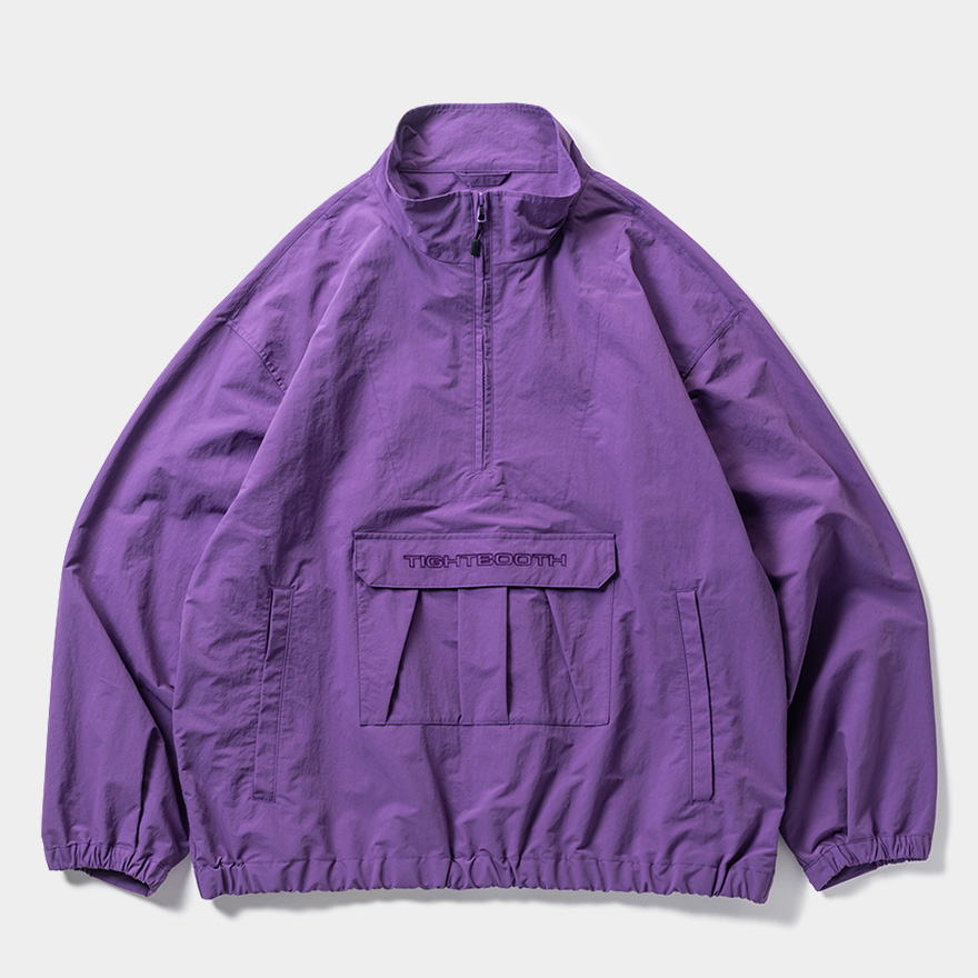 30%OFF】TIGHTBOOTH/BIG LOGO ANORAK（Purple）［アノラック-24秋冬