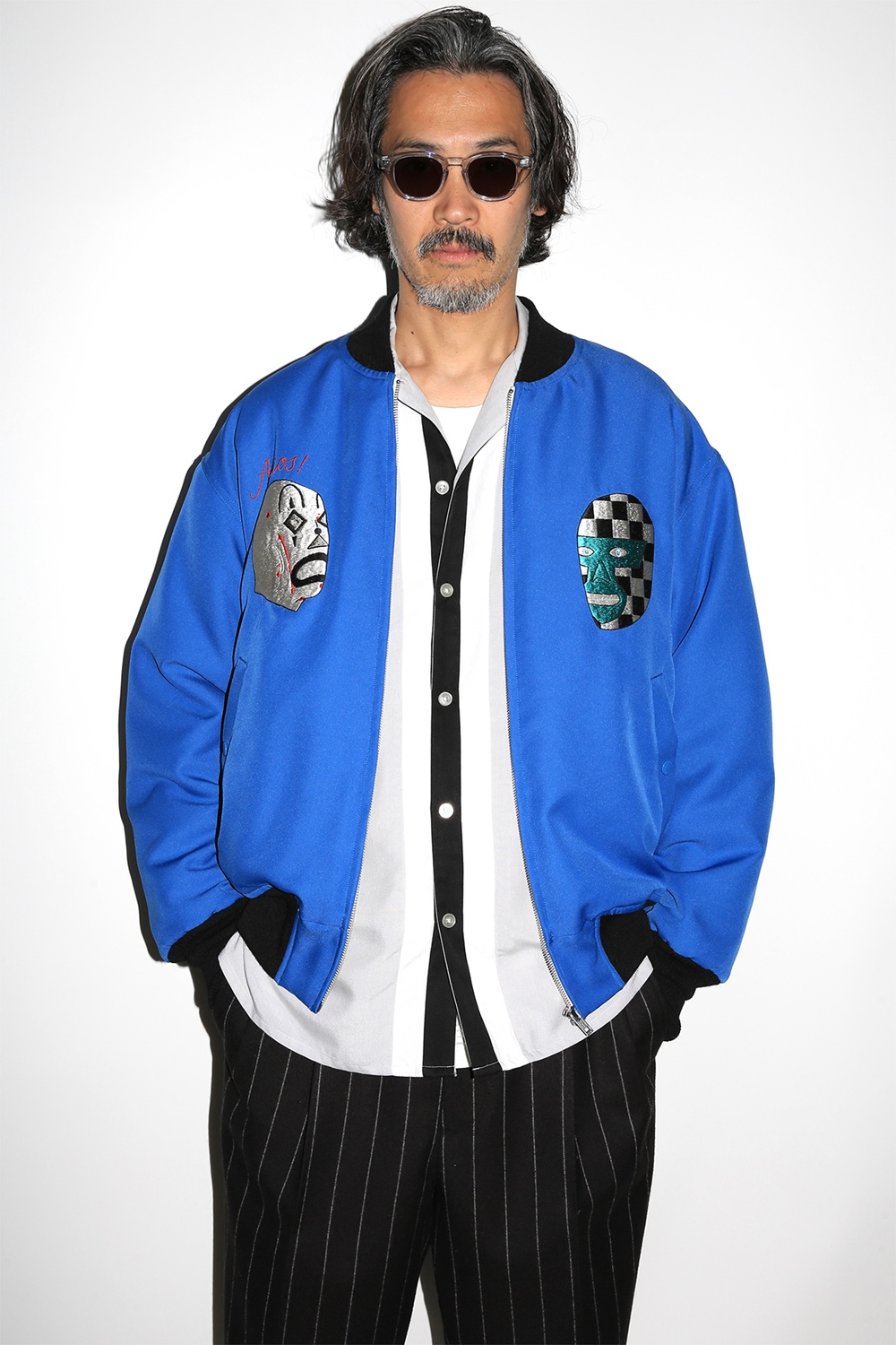 WACKO MARIA/世界平和プロジェクト / SKA JACKET（BLUE）［スカJKT-24