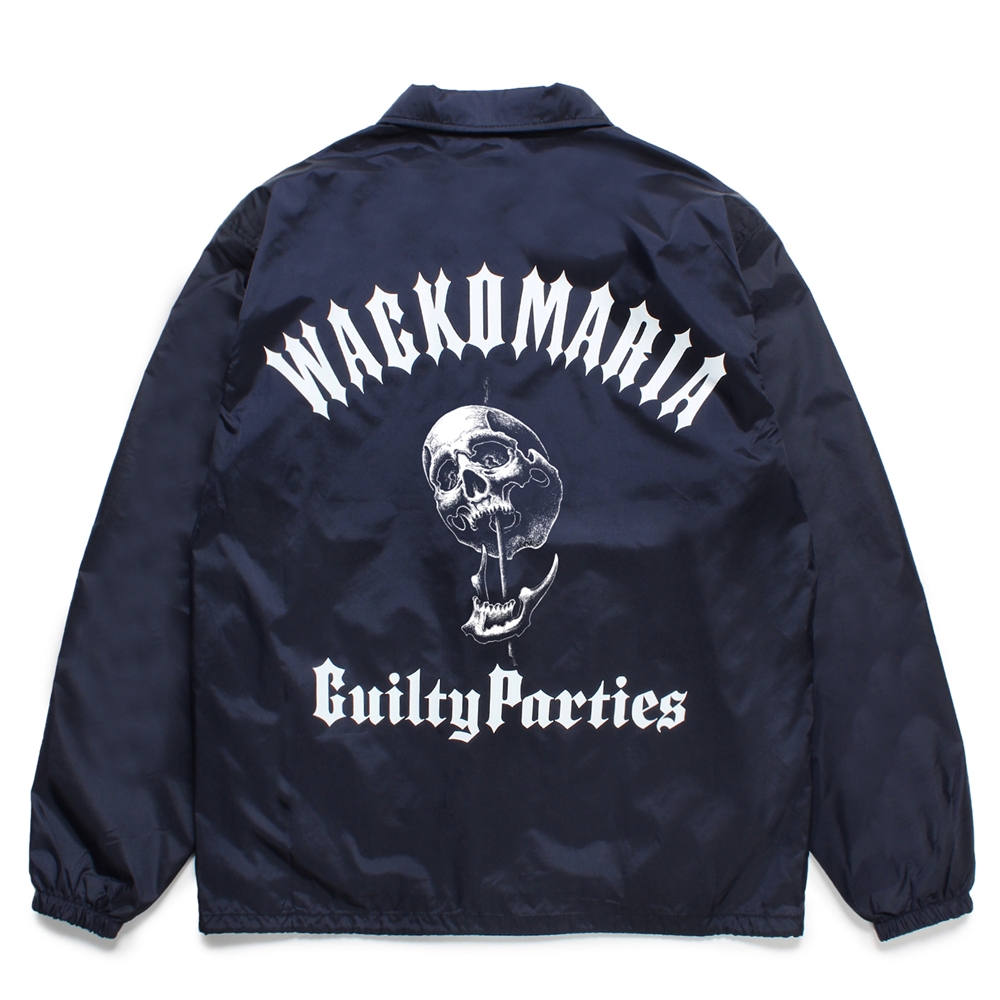 WACKO MARIA/56 TATTOO STUDIO / COACH JACKET（NAVY）［コーチJKT-25