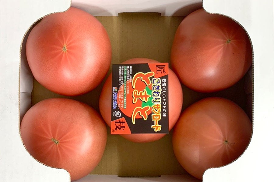 アグリンフレッシュ 匠技サンロードトマト 1箱×約1.4kg(5-6玉): 全農