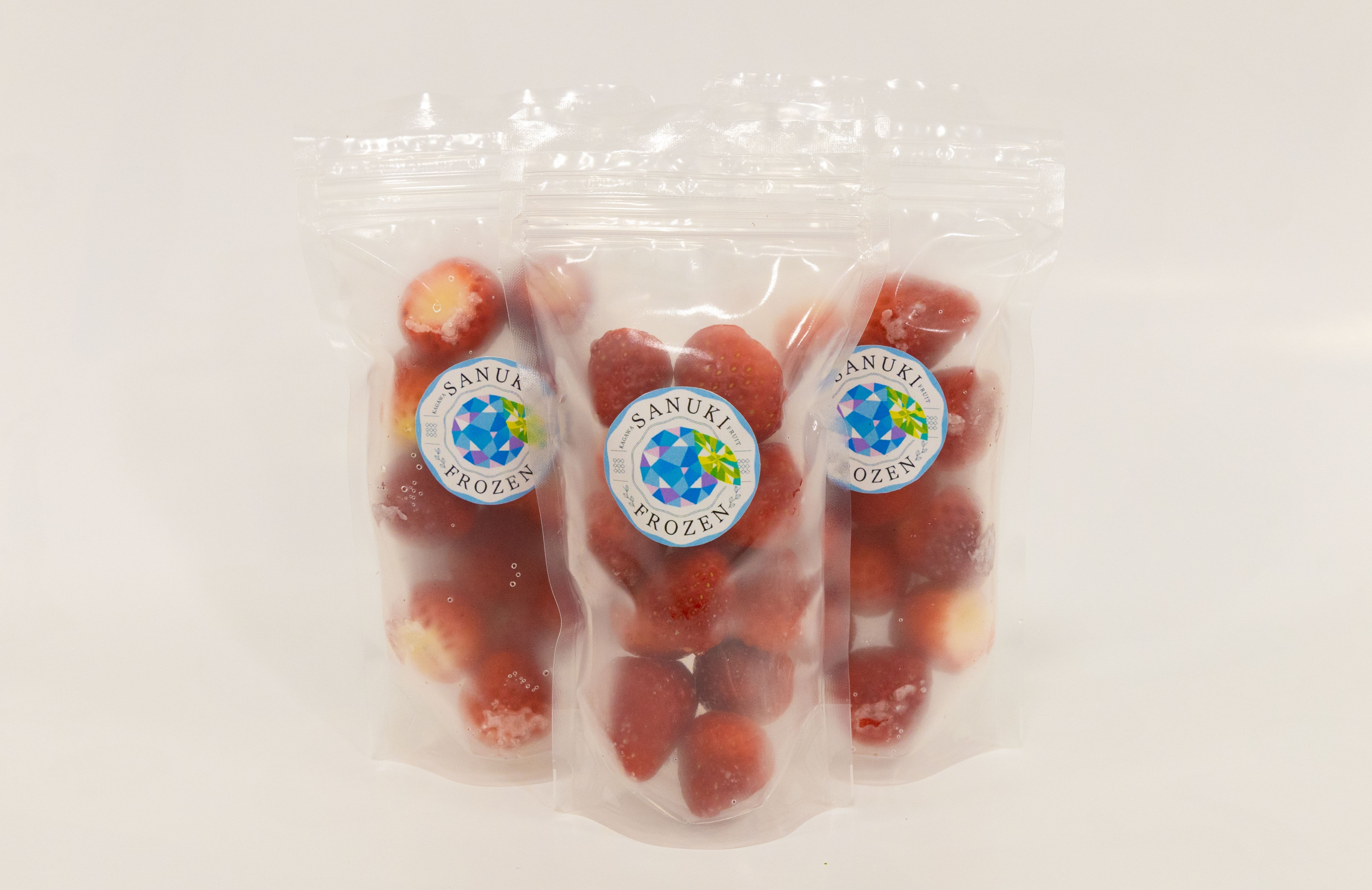 SANUKIFROZEN冷凍いちご（さぬきひめ）600g（100g×6袋）: さぬき旬彩