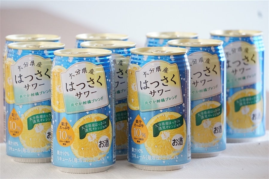 2箱セット はっさくサワー340ml×24本×2箱（計48本）: まるっと完食