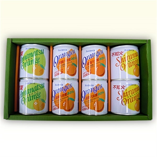 JAふくおか八女 柑橘缶詰詰合せ（化粧箱入）: 博多うまかショップ
