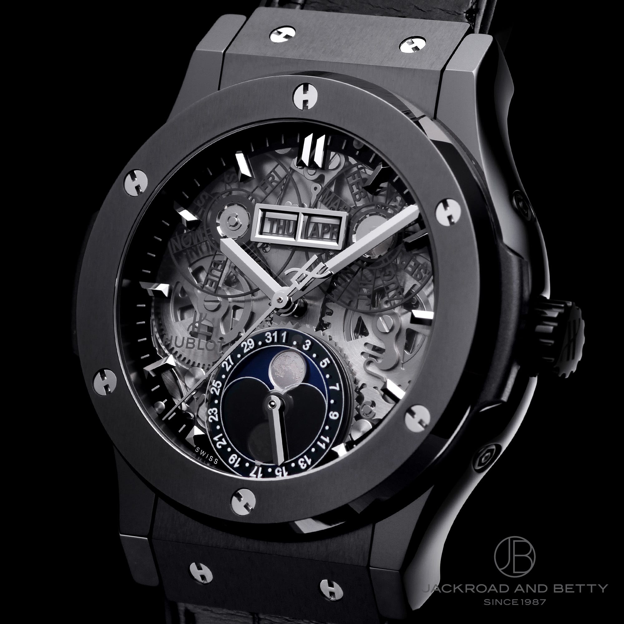 アエロフュージョン ムーンフェイズ ブラックマジック[547.CX.0170.LR