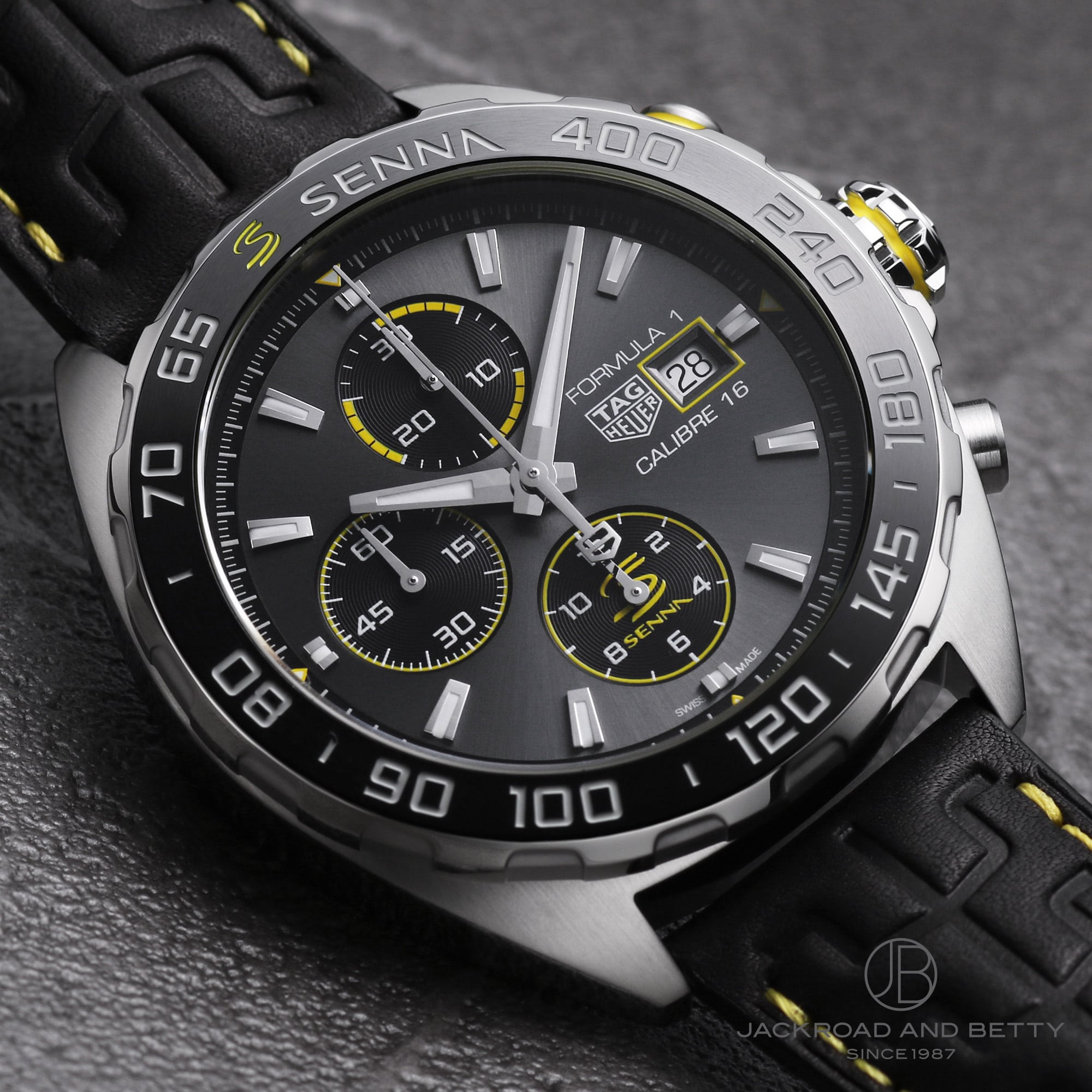 フォーミュラ1 キャリバー16 クロノグラフ アイルトン・セナ