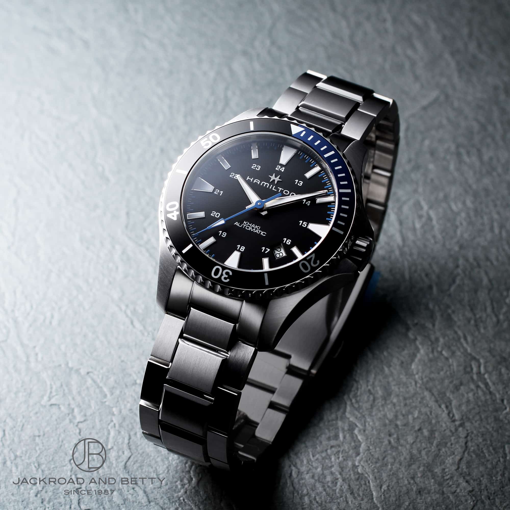 カーキ ネイビー スキューバ オート[H82315131] Khaki Navy Scuba Auto