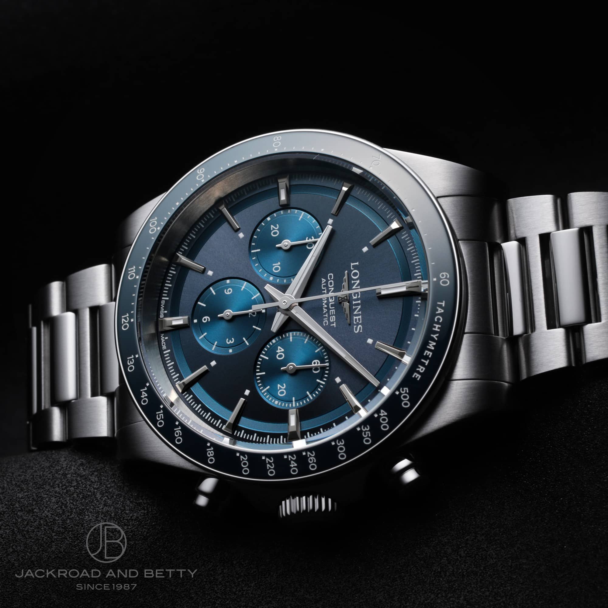 コンクエスト クロノグラフ[L3.835.4.92.6] Conquest Chronograph