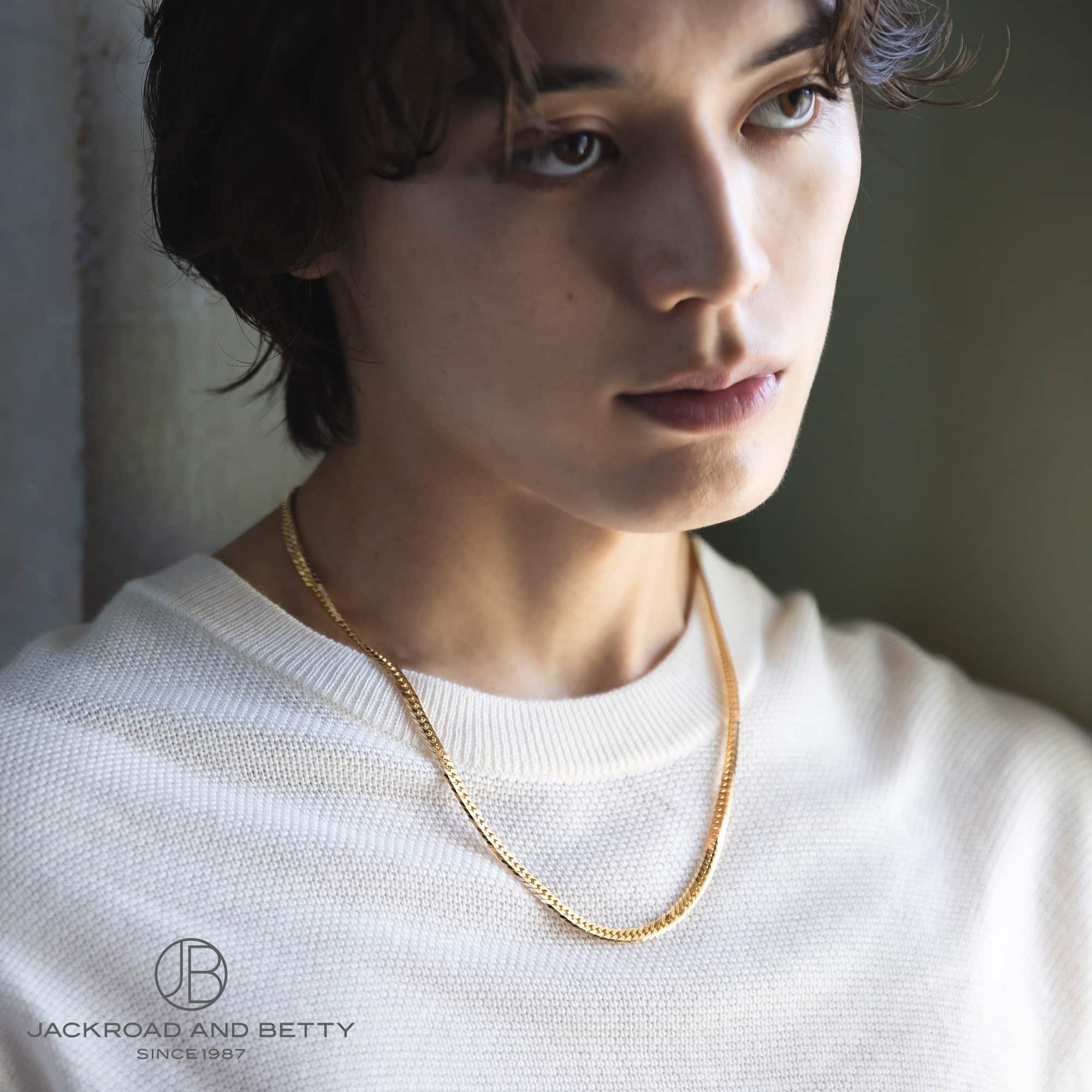 K18 6面 ダブル 33g 55cm ネックレス 造幣局刻印有り[] Kihei Gold