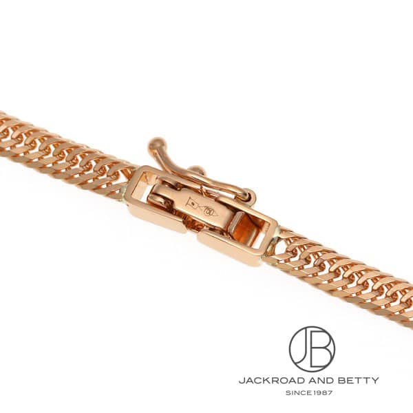 K18PG 12面 トリプル 12.4g 50cm ネックレス 造幣局刻印有り[] K18PG