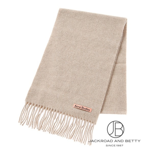 フリンジウールスカーフ スキニー[FN-UX-SCAR000219] Fringe Wool