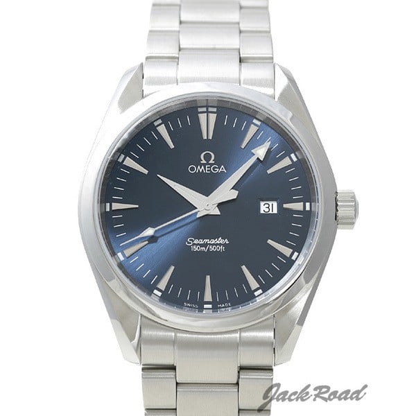 オメガ シーマスター150 アクアテラ BL SS/SS 38mm2517.80 駅南やまご