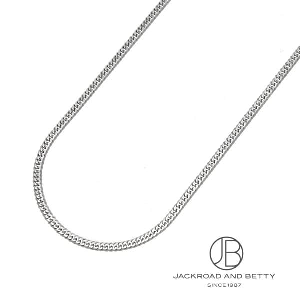 PT850 6面 ダブル 11g 50cm ネックレス プラチナ 造幣局刻印有り