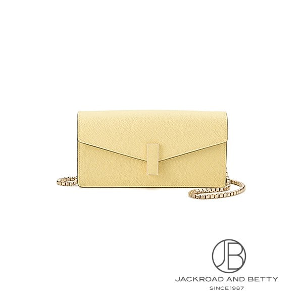 イジィデ クラッチ バッグ ヴァニラ イエロー[WBES0082028LOC99JV
