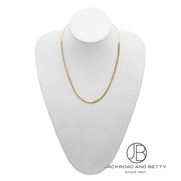 K18 12面 トリプル 30g 50cm ネックレス 造幣局刻印有り[] Kihei