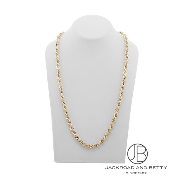 K18 ロープ チェーン ネックレス[] K18 Chain Necklace | ノーブランド
