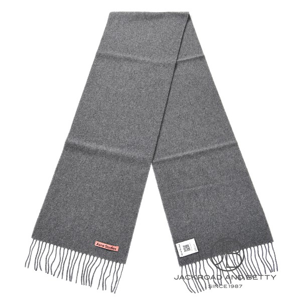 フリンジウールスカーフ スキニー[FN-UX-SCAR000219] Fringe Wool