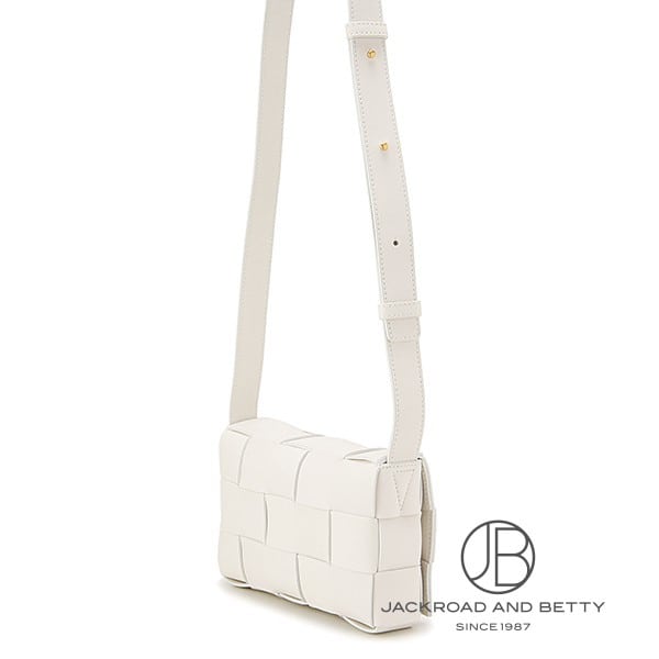 スモール カセット ショルダーバック ホワイト 白[730848 VMAY1 9009