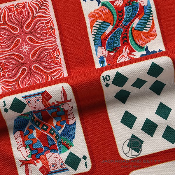 カレ90 ジュドーカルト レッド[] Carre90 Jeu de Cartes | エルメス