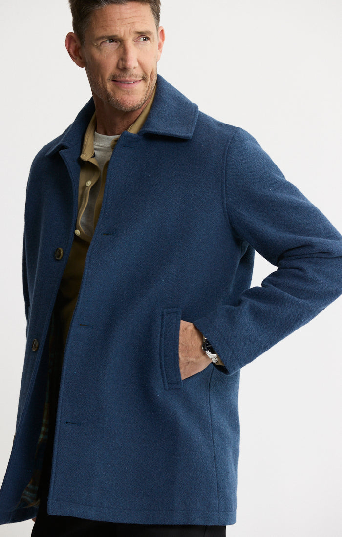Mott Wool Blend Coat | Men's Outerwear | JACHS NY