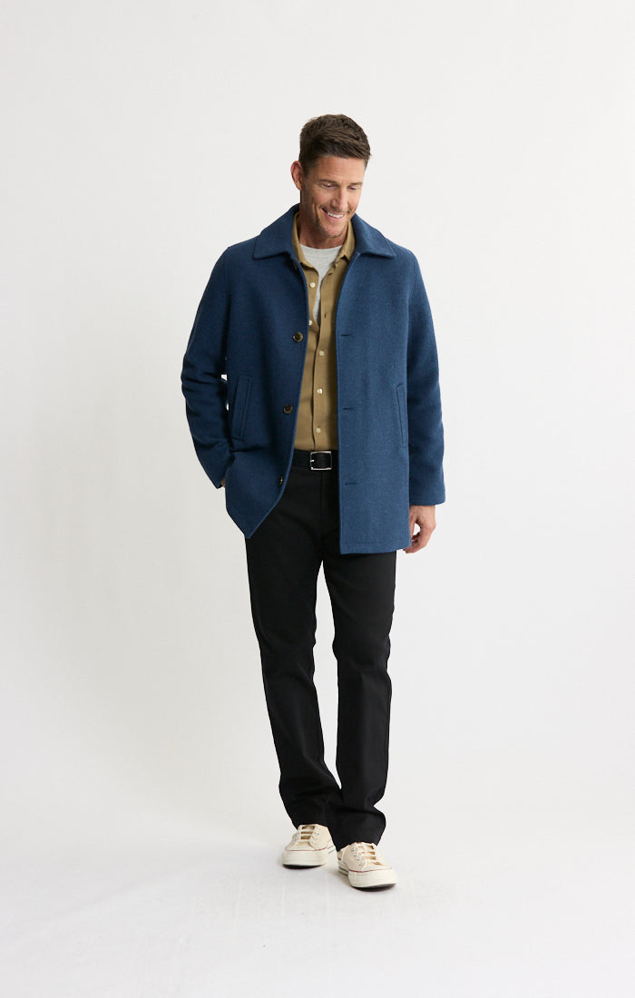Mott Wool Blend Coat | Men's Outerwear | JACHS NY