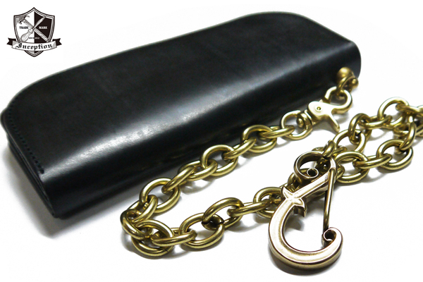 INCEPTION インセプション Fホール|カラビナ|真鍮|ウォレットチェーン