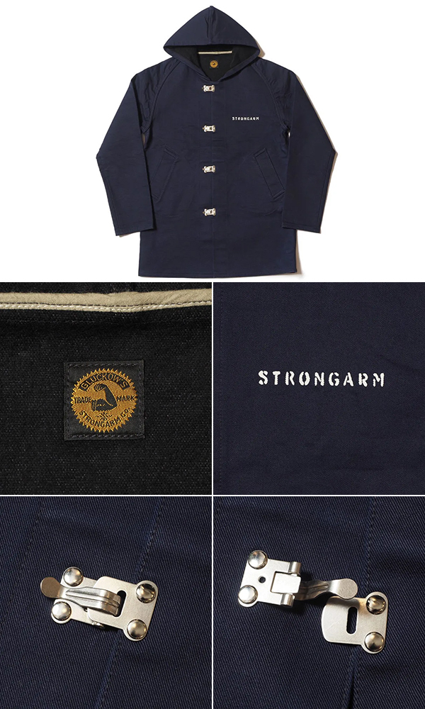 John Gluckow ジョングラッコー WAREHOUSE 硫化染チノクロス|サイド