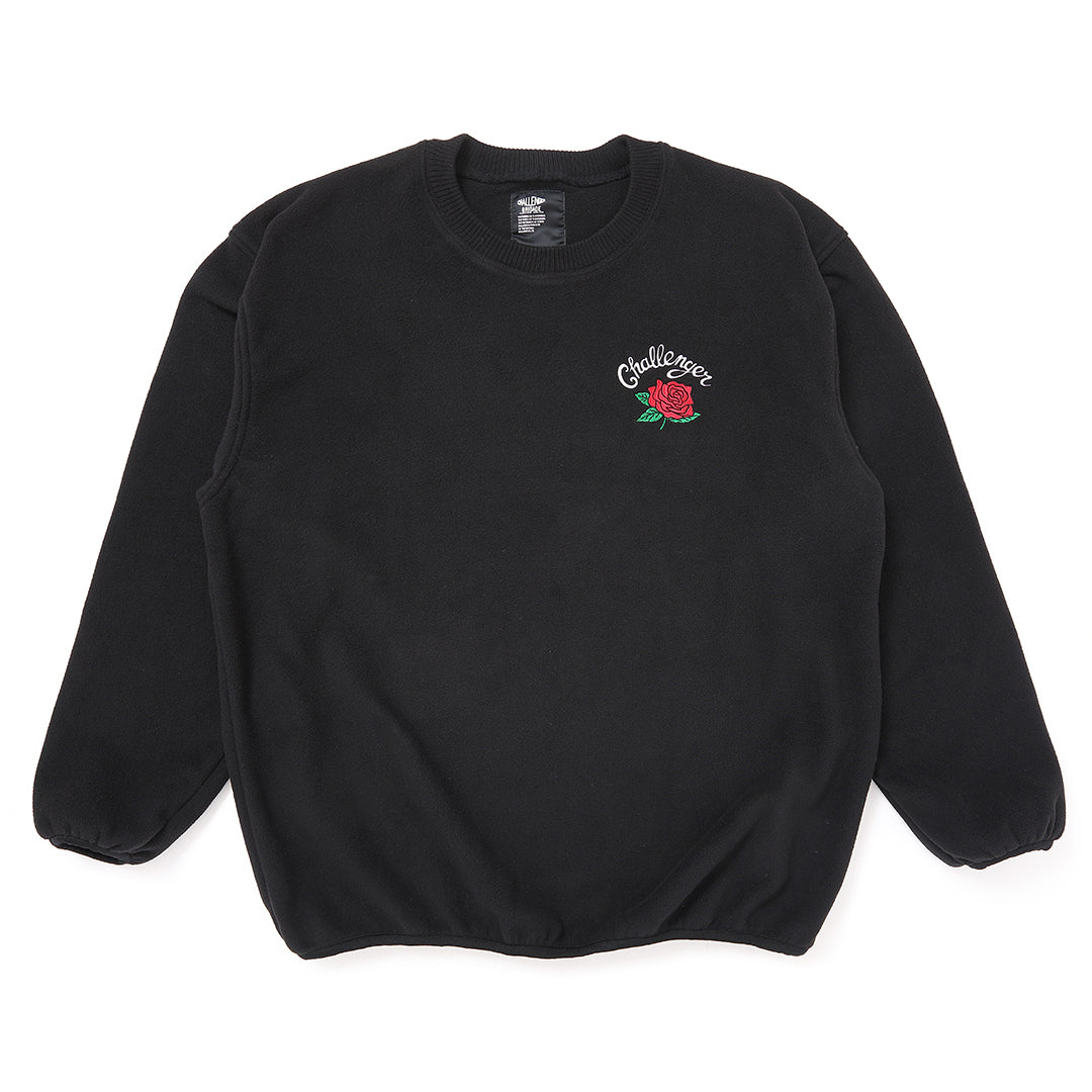 CHALLENGER - ROSE C/N FLEECE - BLACK – JAKS GARAGE