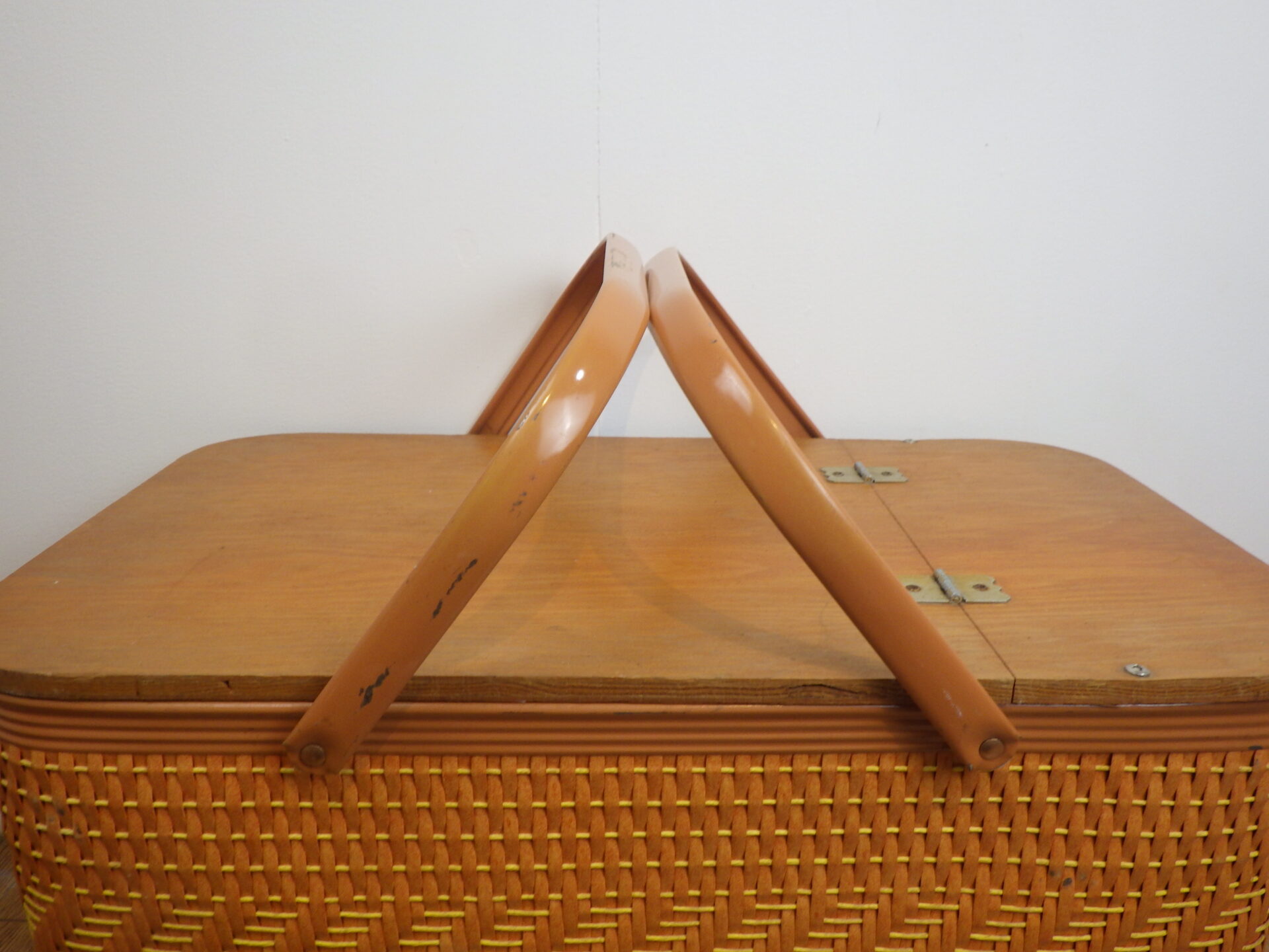 REDMON” Vintage Picnic Basket ビンテージ ピクニックバスケット G