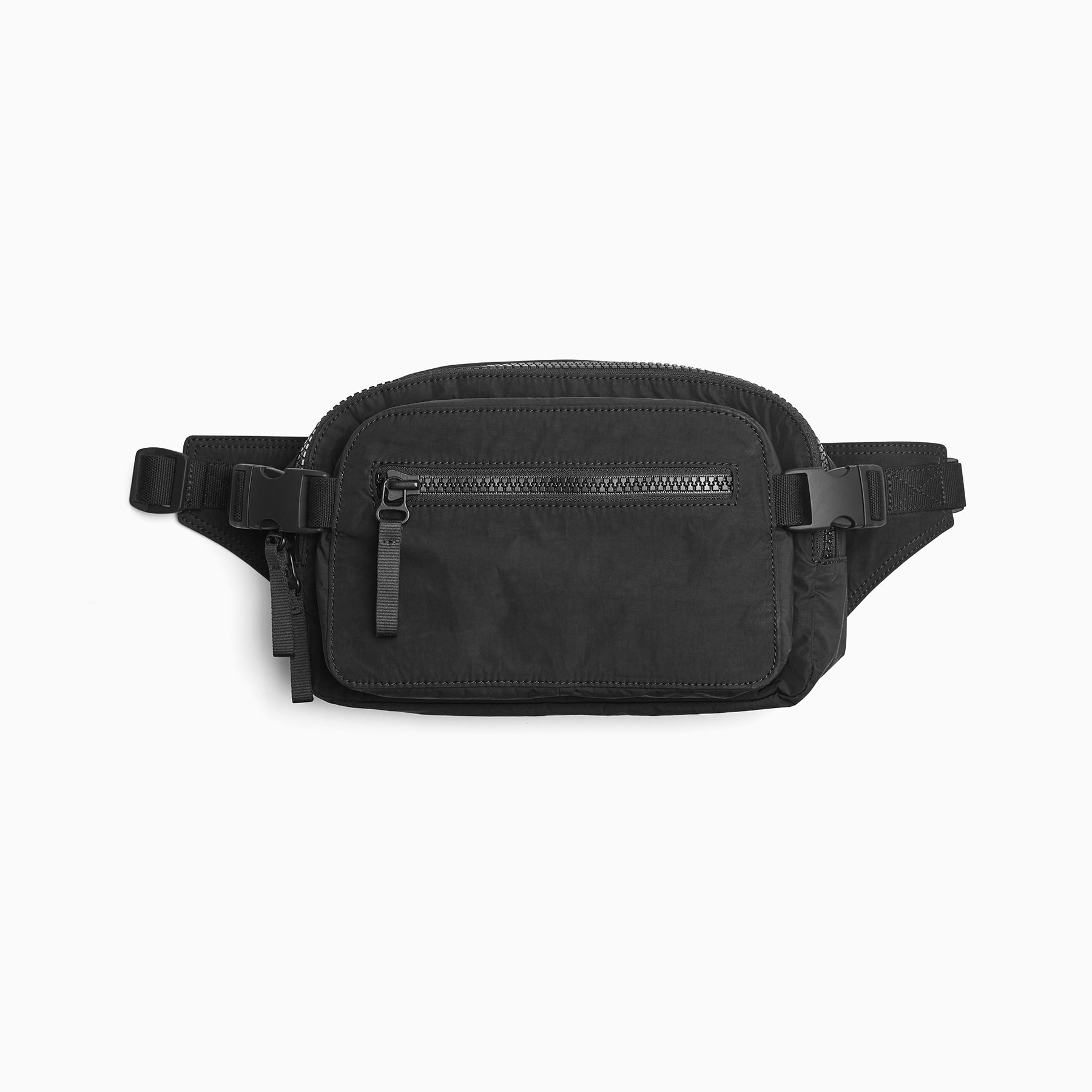 Nylon Utility Belt Bag - Black | James Perse Los Angeles