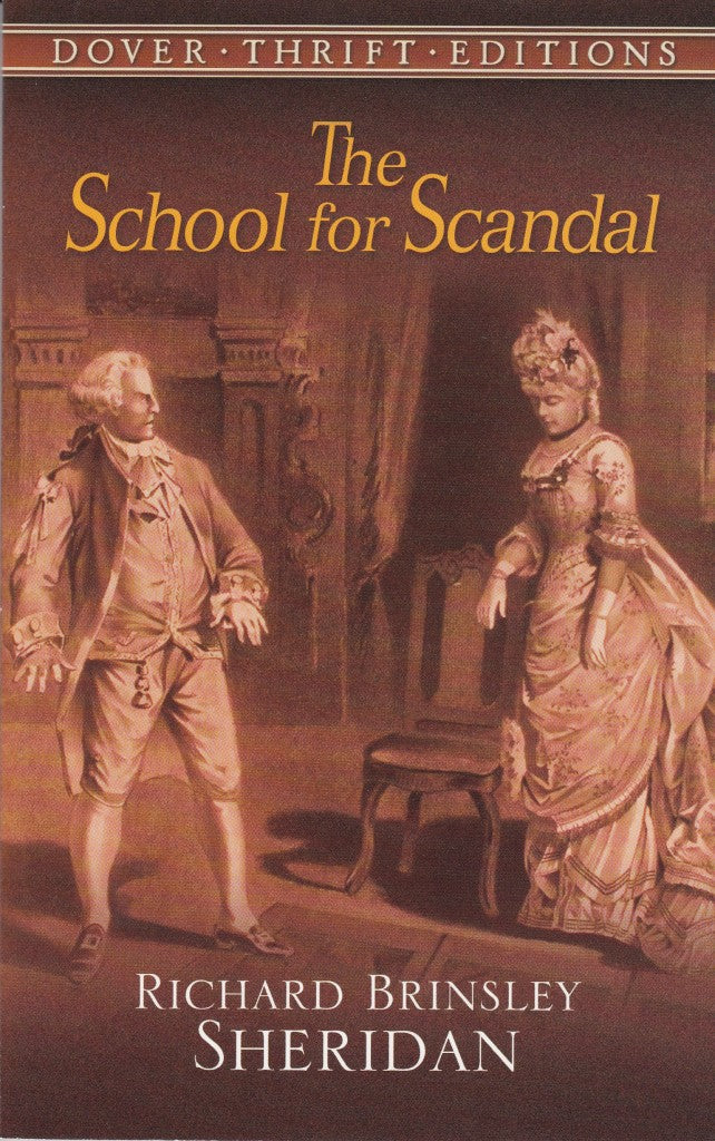 12165 Sheridan, Richard Brinsley. The School for Scandal. – Jane
