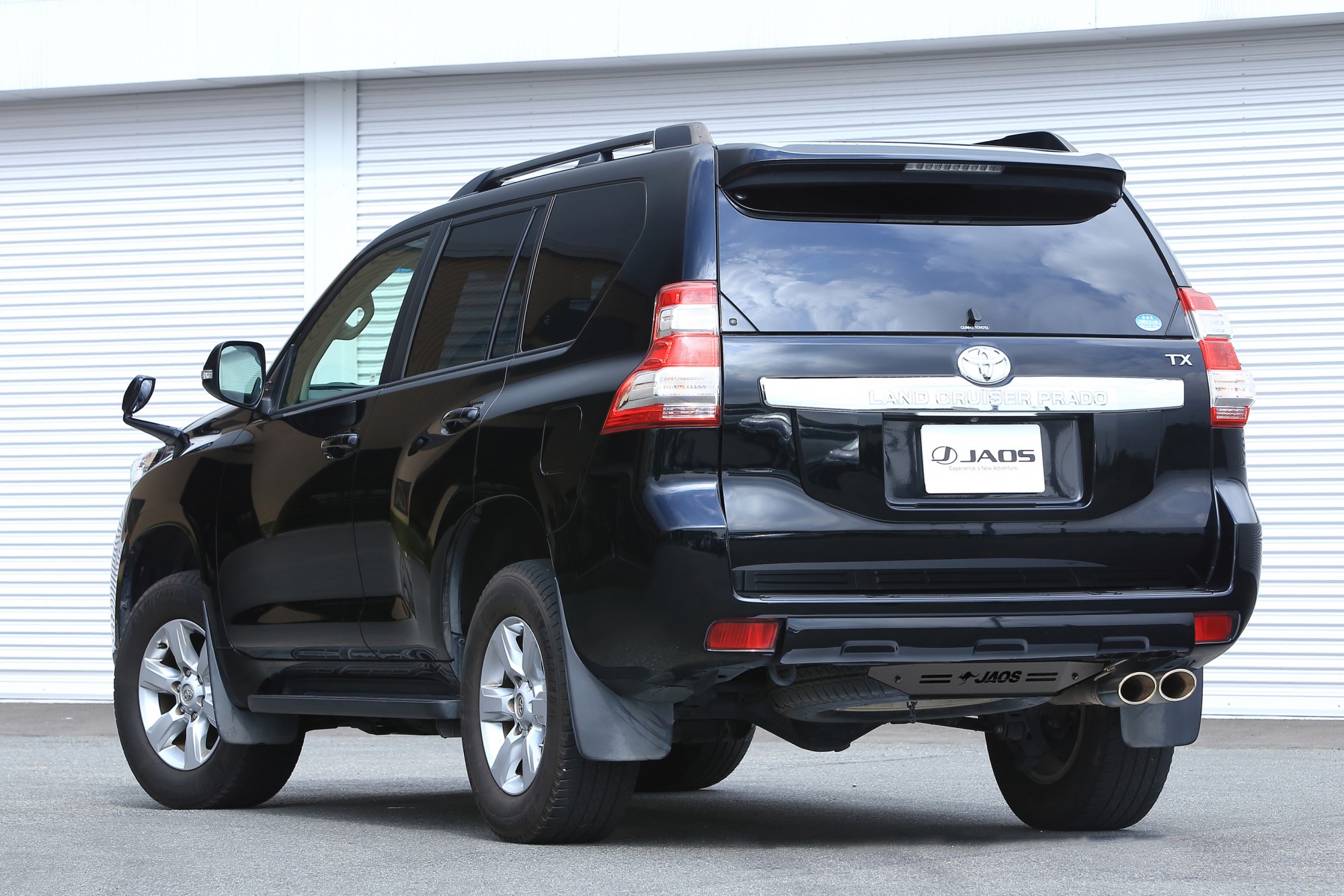 JAOS リヤスキッドプレート ブラック プラド 150系｜株式会社ジャオス