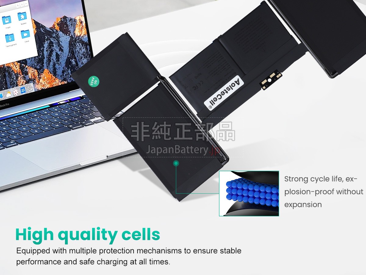 新品 Apple MacBook 12 inch Retina A1534(Mid 2017) バッテリー交換