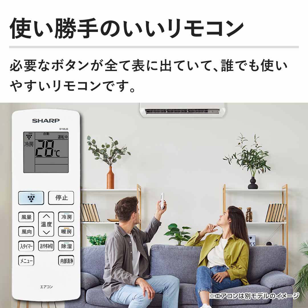 シャープ エアコン プラズマクラスターエアコン TDシリーズ 主に6畳 AY