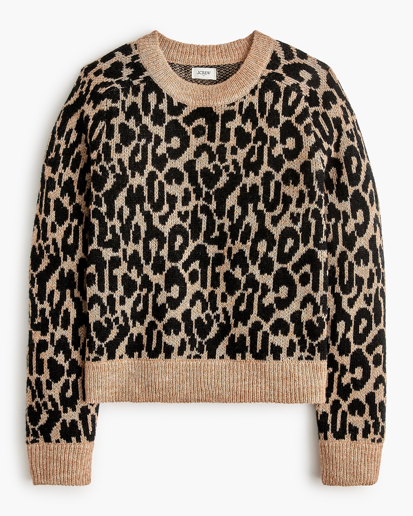 Leopard Crewneck Sweater For Women | Factory