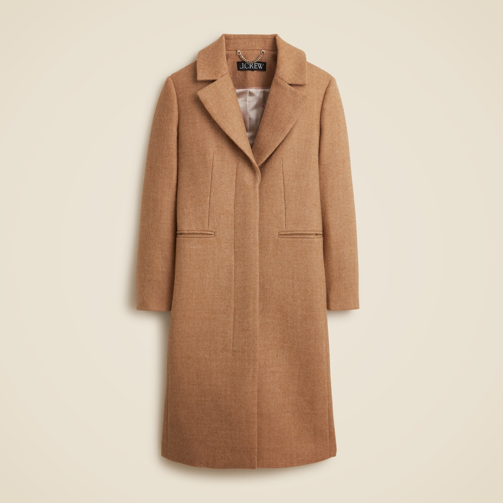 Savoy Topcoat In Italian Wool-blend Melton For Women | J.Crew