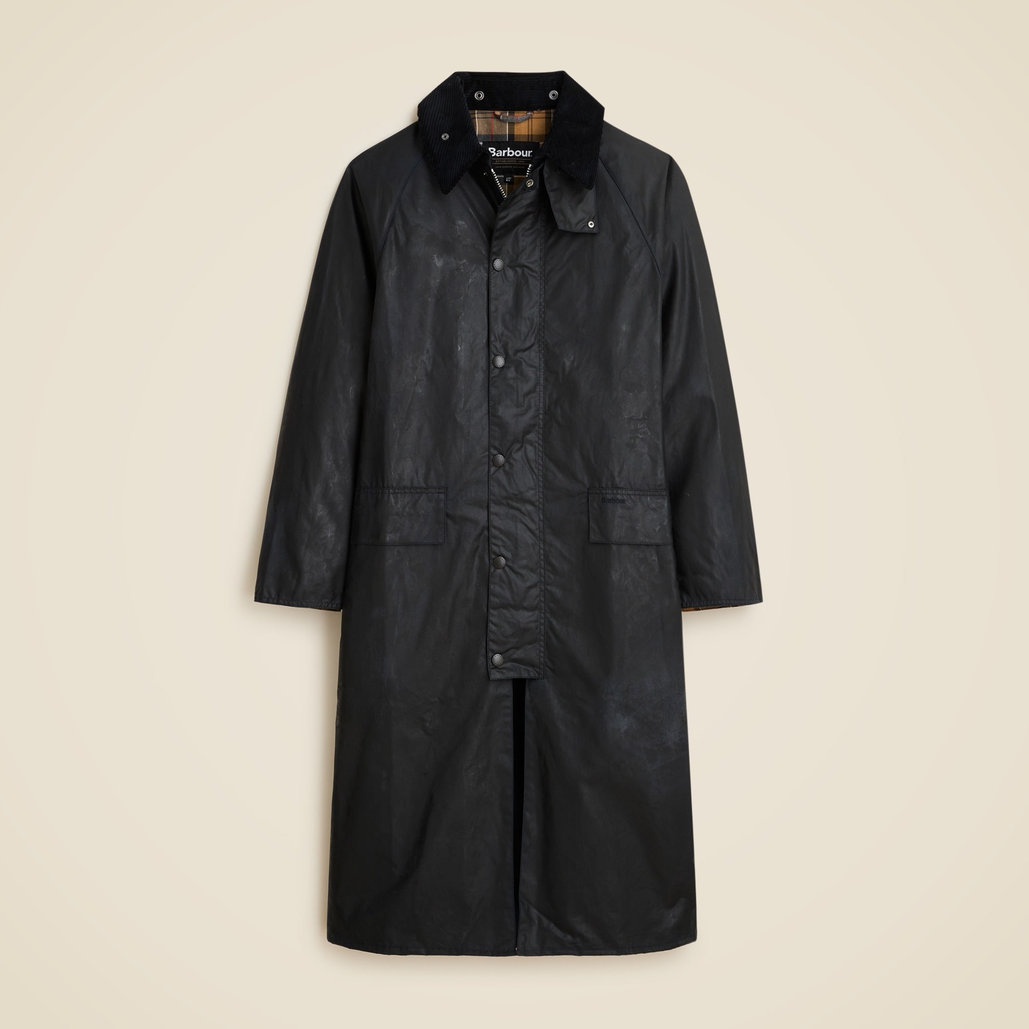 Barbour® Burghley Wax Jacket For Men | J.Crew