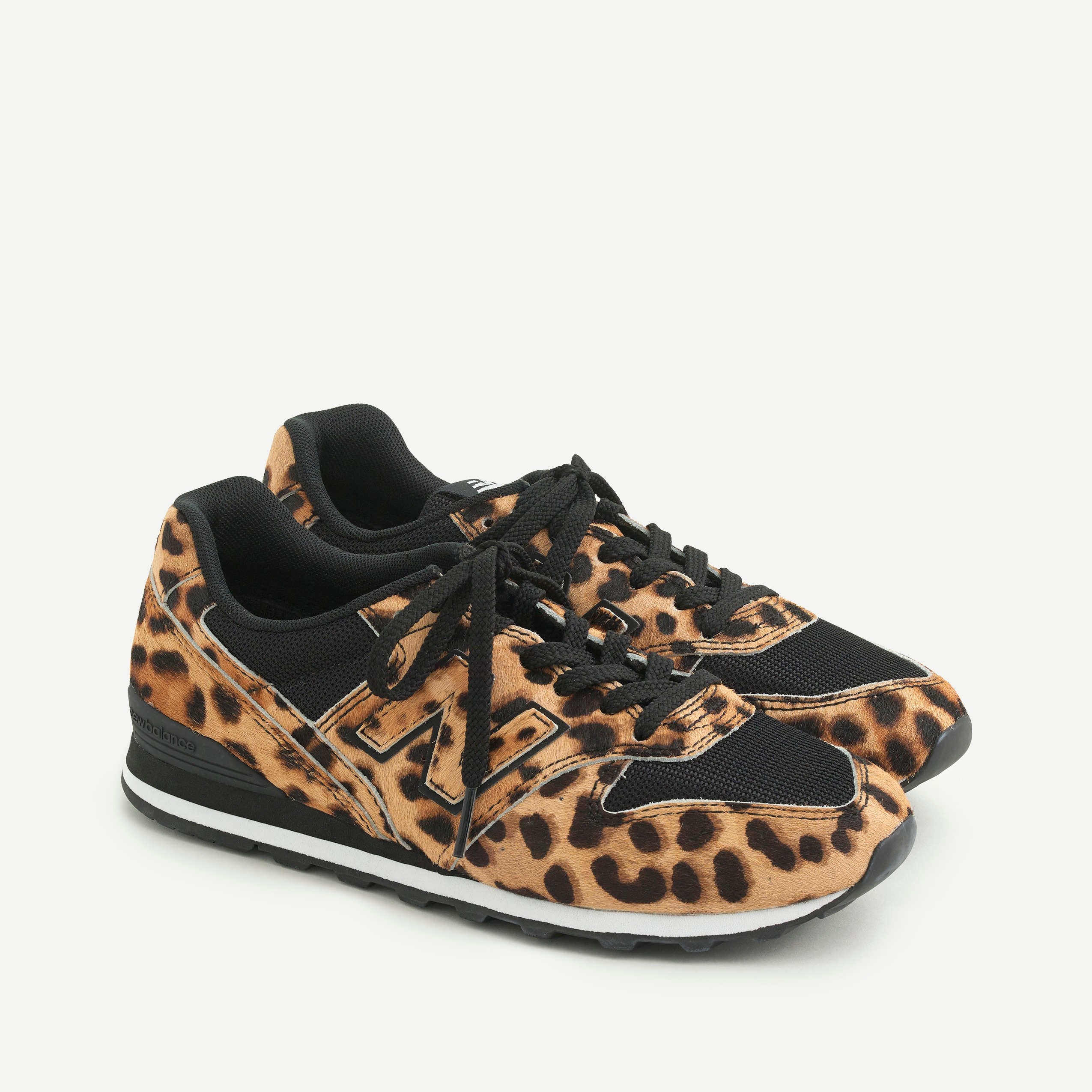 New Balance® X J.Crew 996 Sneakers In Leopard Calf Hair For Women
