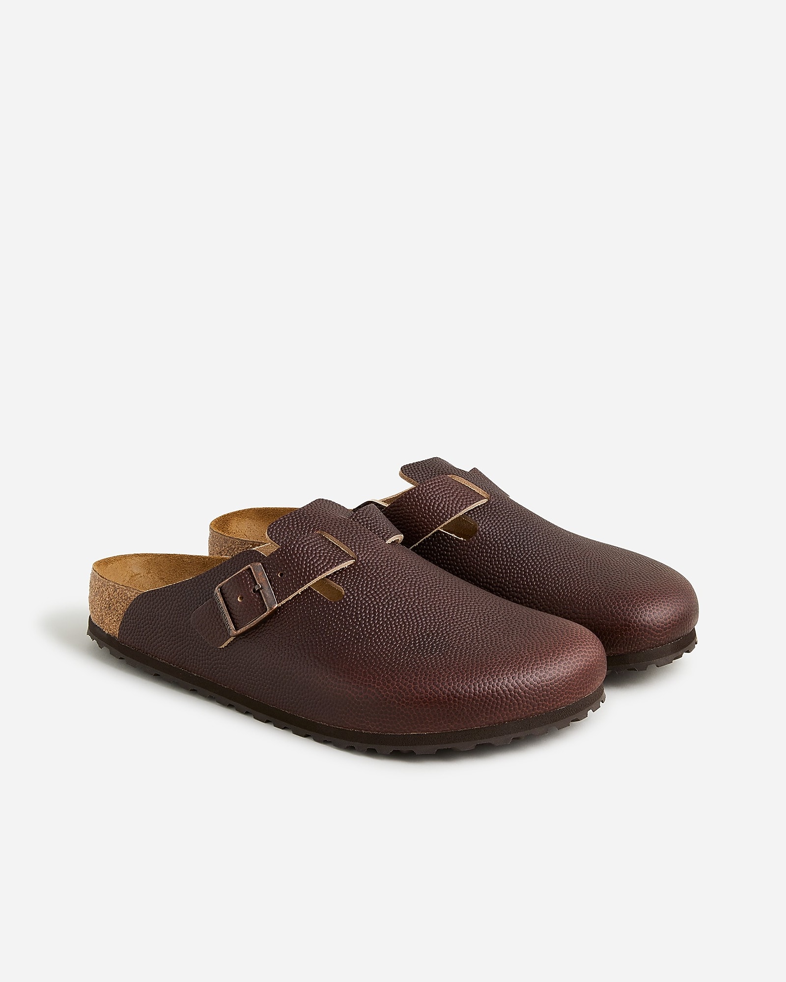 Birkenstock® Boston Super Grip Clogs In Horween Leather For Men