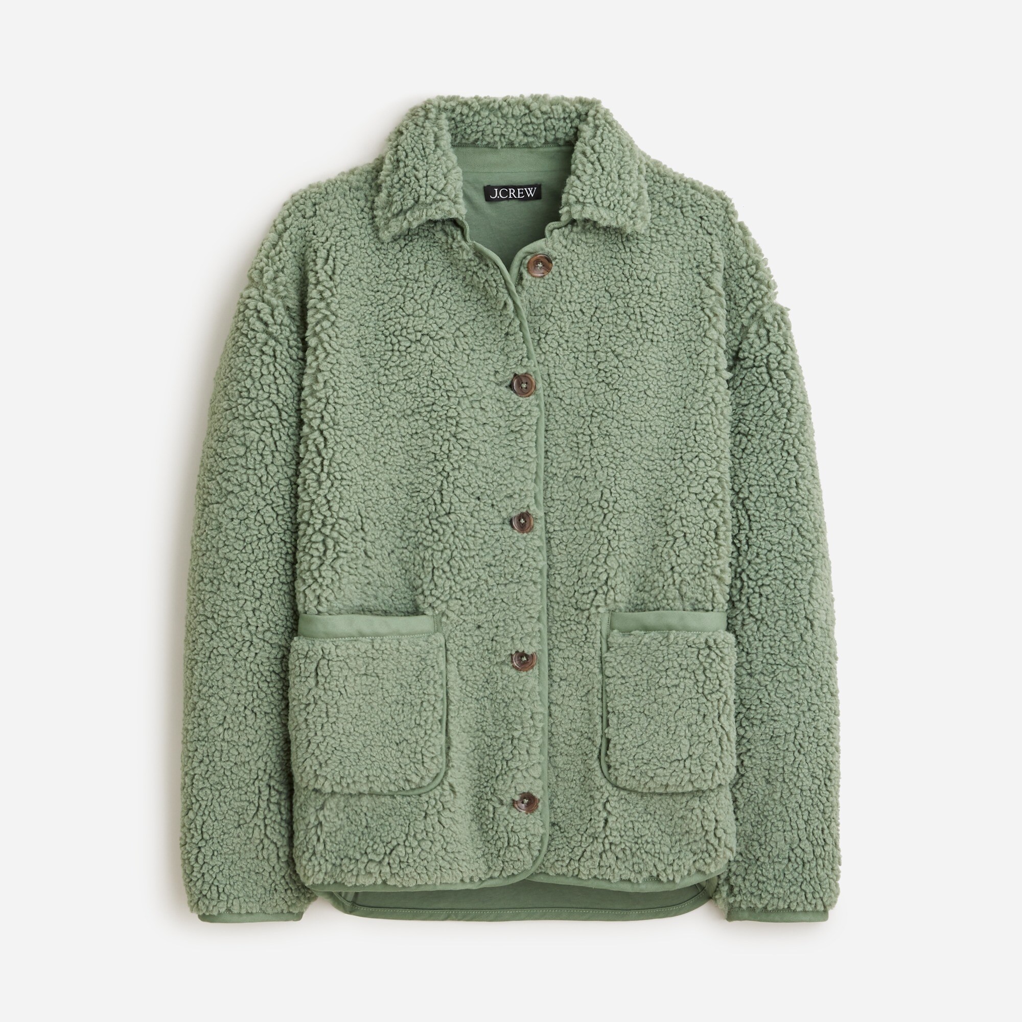 Faux Sherpa Barn Jacket™ For Women | J.Crew