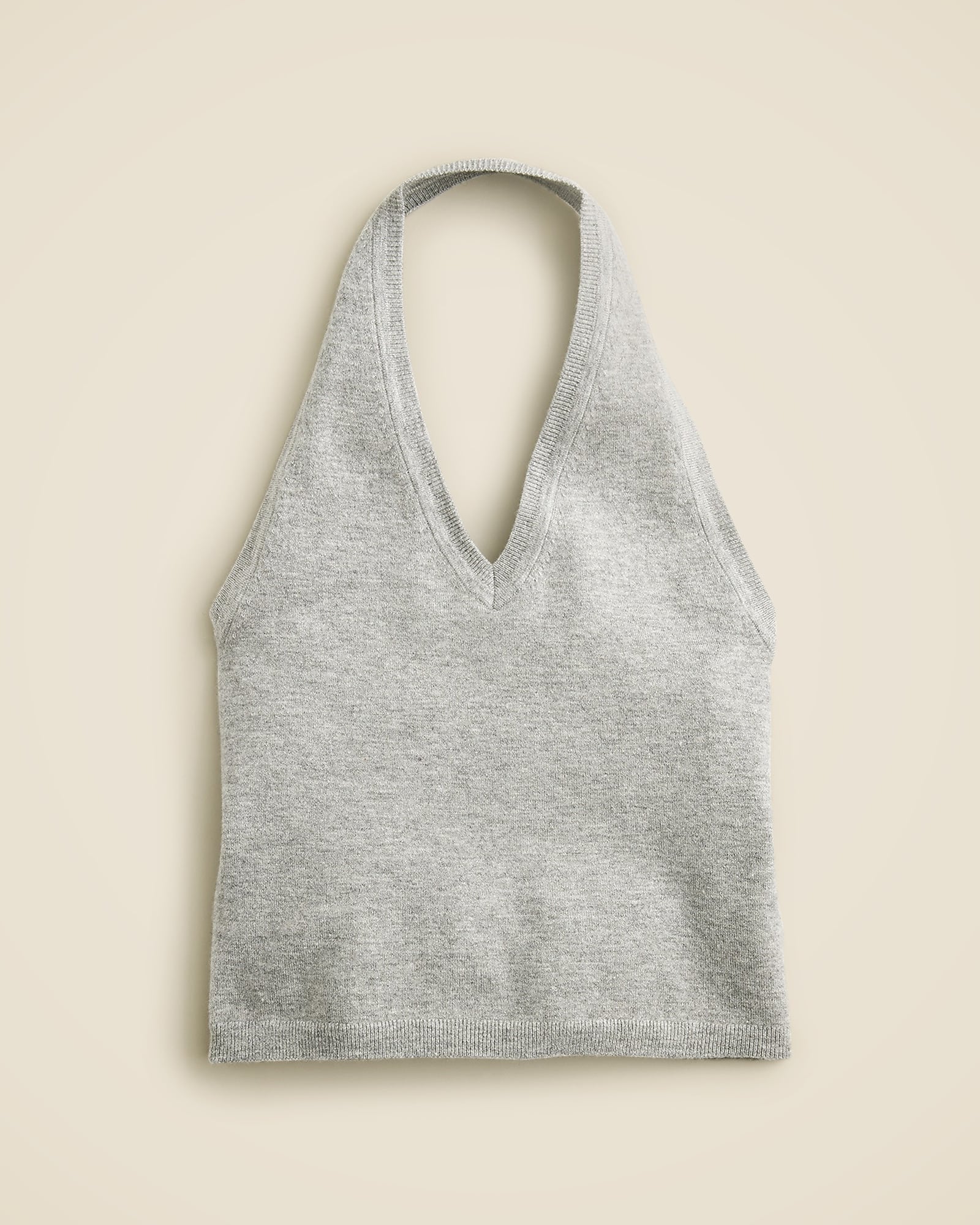 Featherweight Cashmere Halter Top For Women | J.Crew