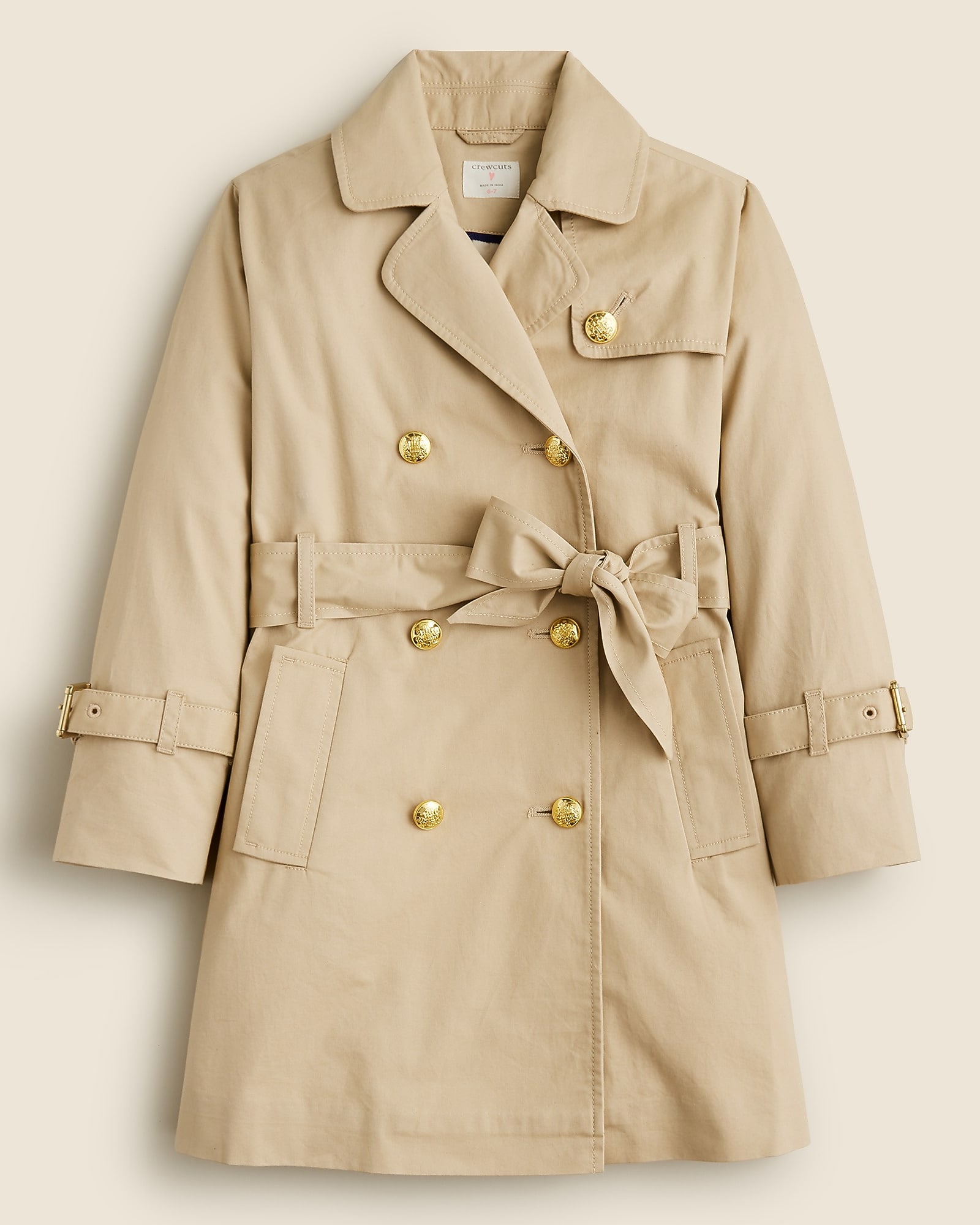 Limited-edition Kids' Relaxed Trench Coat For Girls | J.Crew